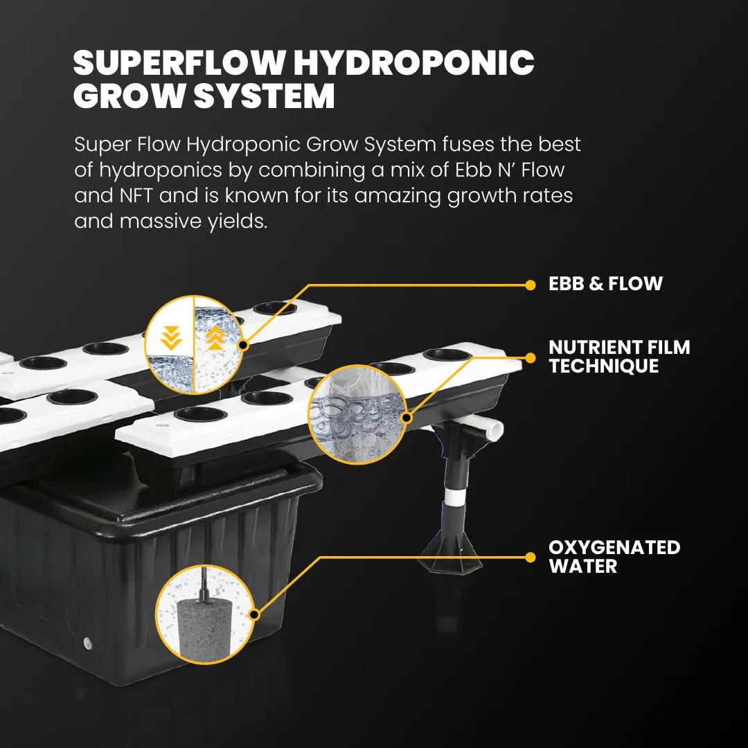 5x5 Grow Tent Kit Pro - Hydroponic with X750