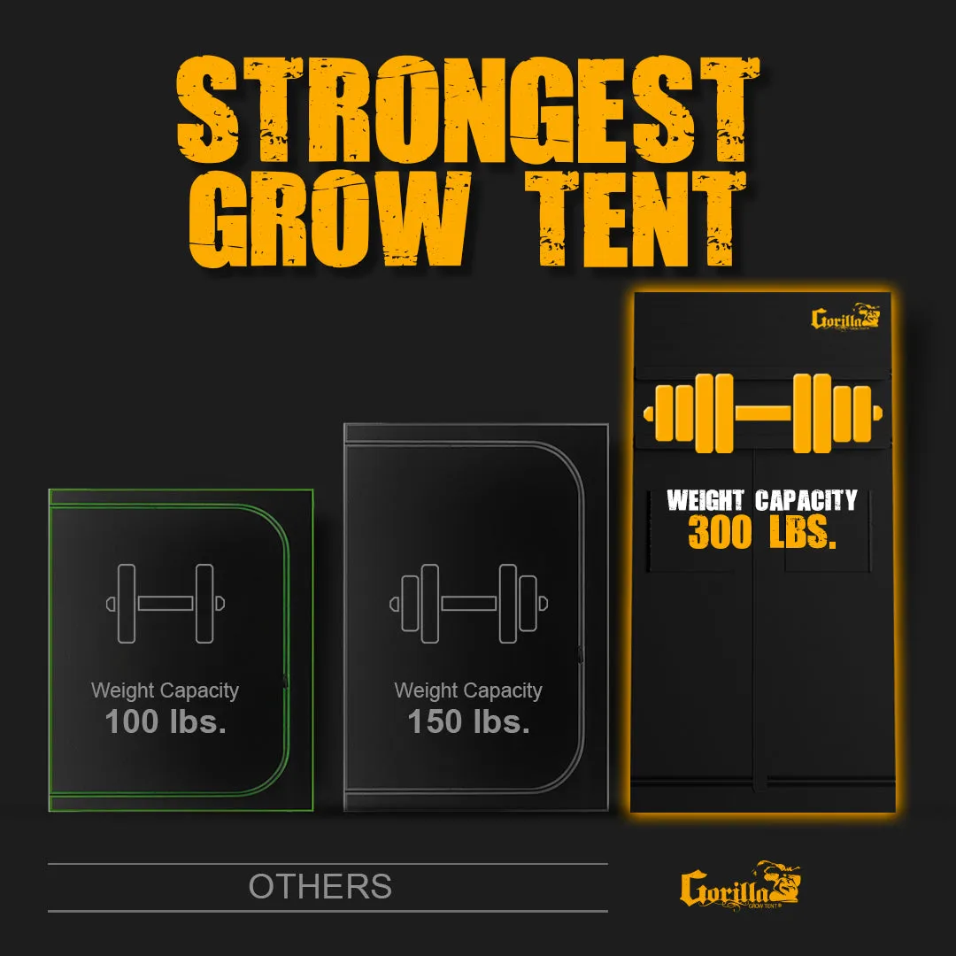 5x5 Grow Tent Kit Pro - Hydroponic with X750