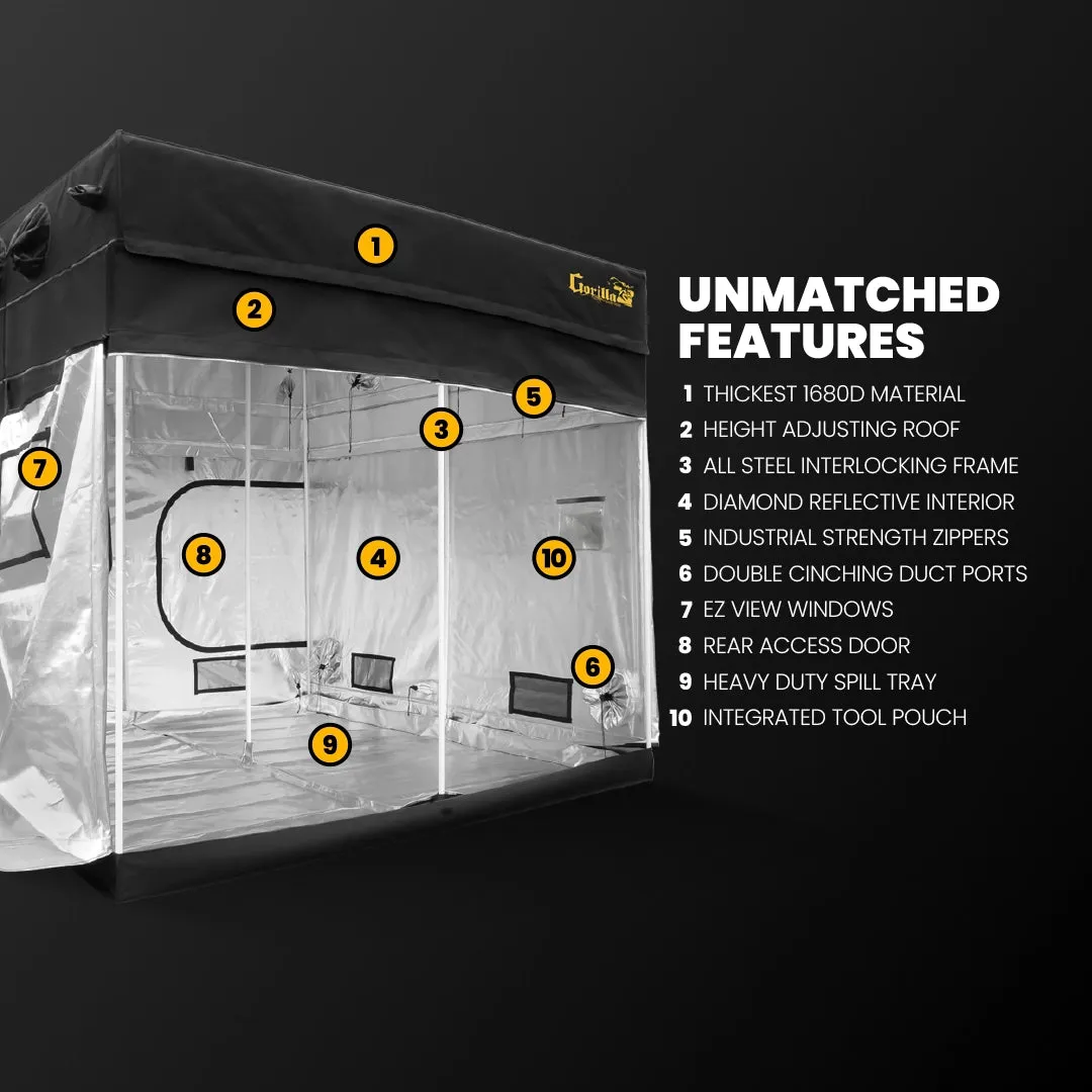 5x5 Grow Tent Kit Pro - Hydroponic with X750