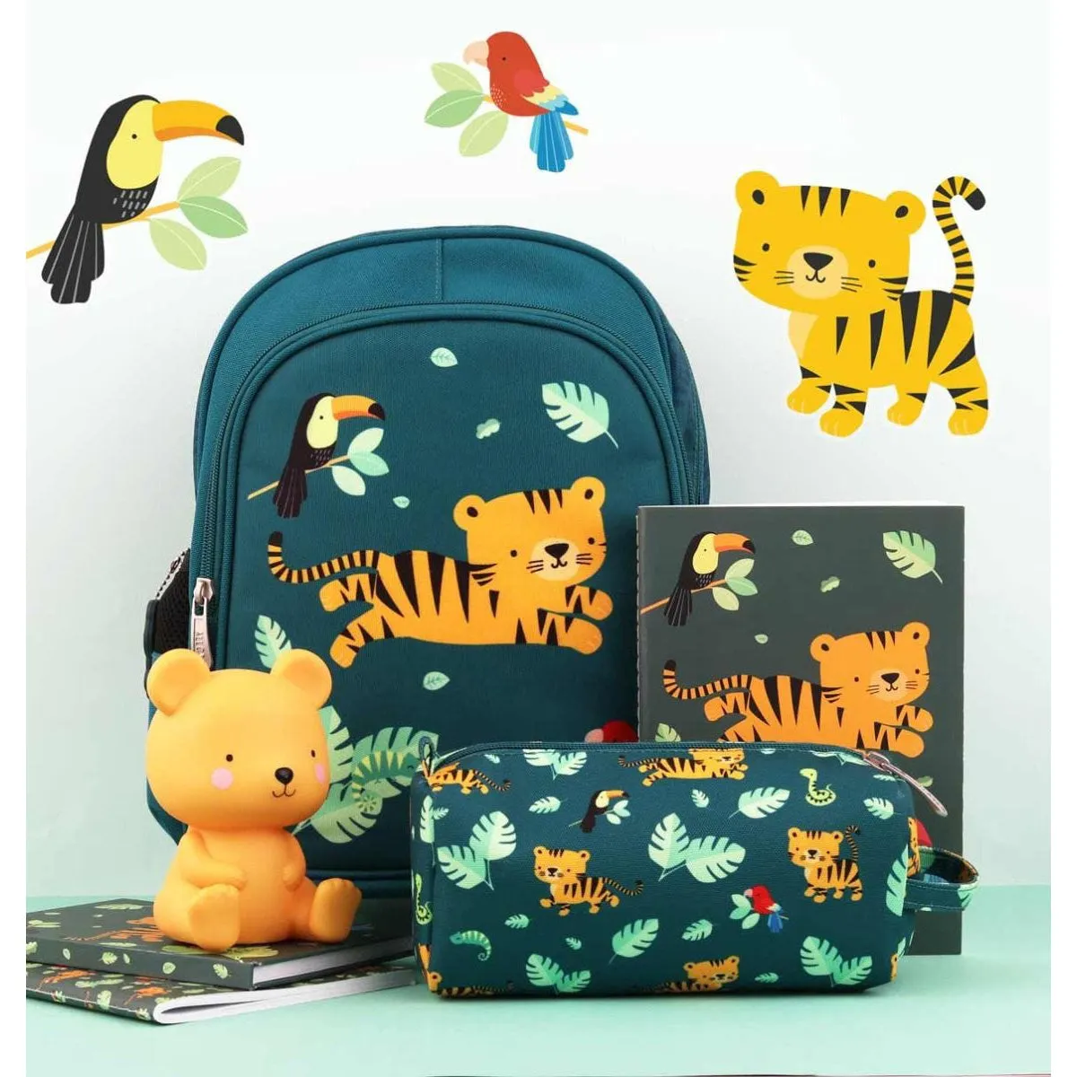 A Little Lovely Company Backpack Jungle Tiger