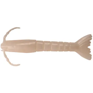 Berkley Gulp! Saltwater Shrimp - 3in - Pearl White - GSSHR3-PW