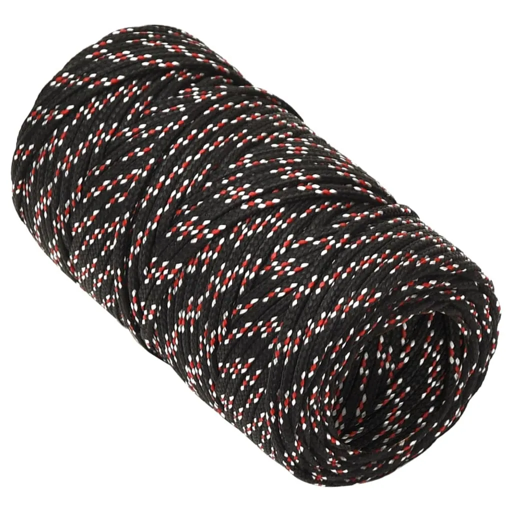 Boat Rope Black 2 mm 100 m Polypropylene