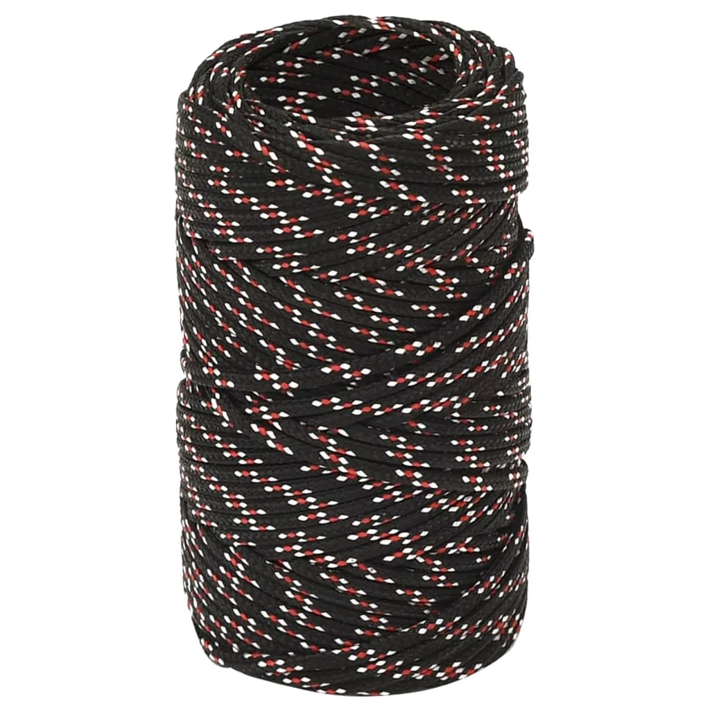 Boat Rope Black 2 mm 100 m Polypropylene