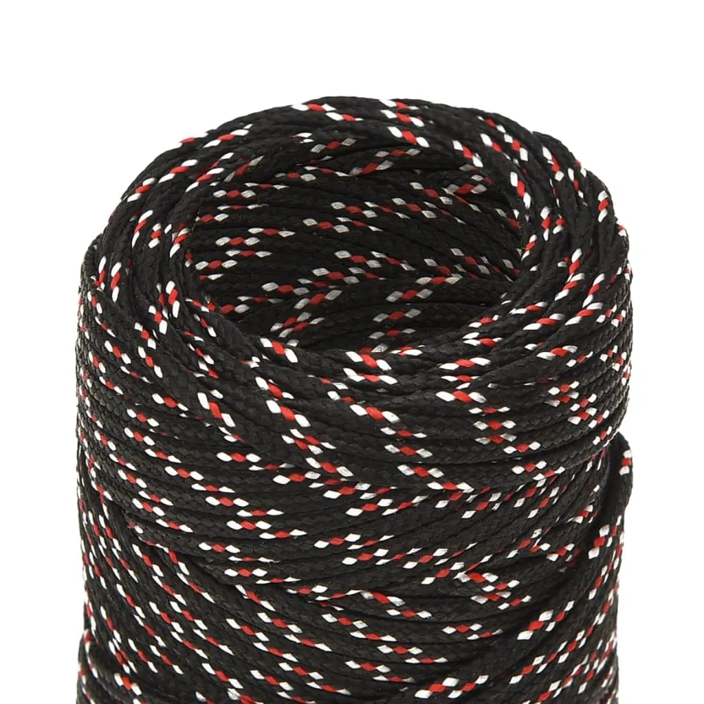 Boat Rope Black 2 mm 100 m Polypropylene