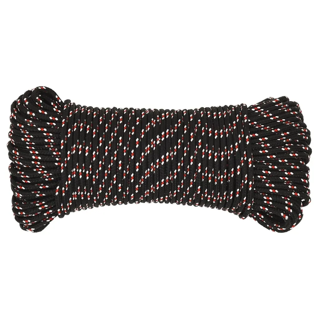 Boat Rope Black 3 mm 25 m Polypropylene