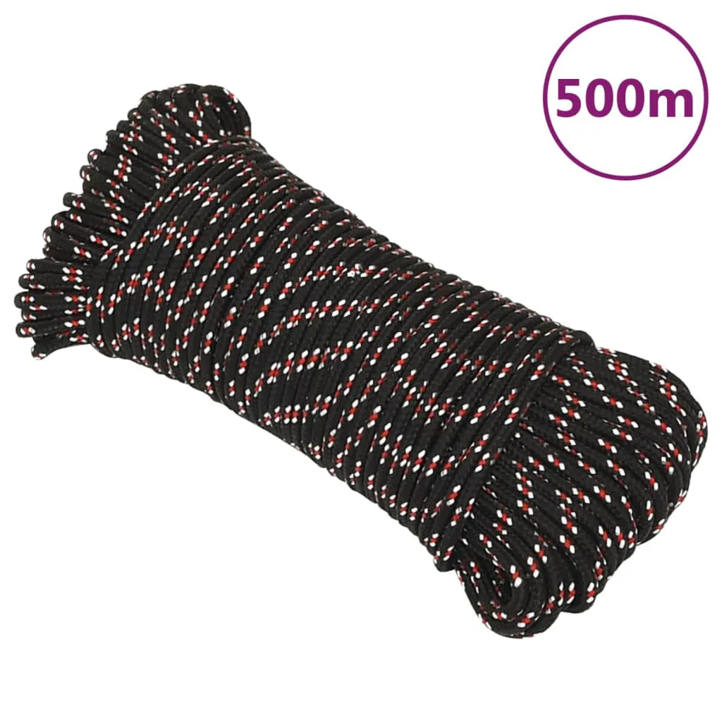 Boat Rope Black 3 mm 500 m Polypropylene