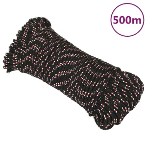 Boat Rope Black 3 mm 500 m Polypropylene