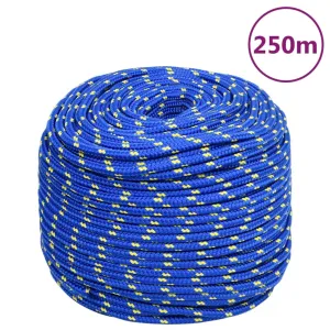 Boat Rope Blue 6 mm 250 m Polypropylene