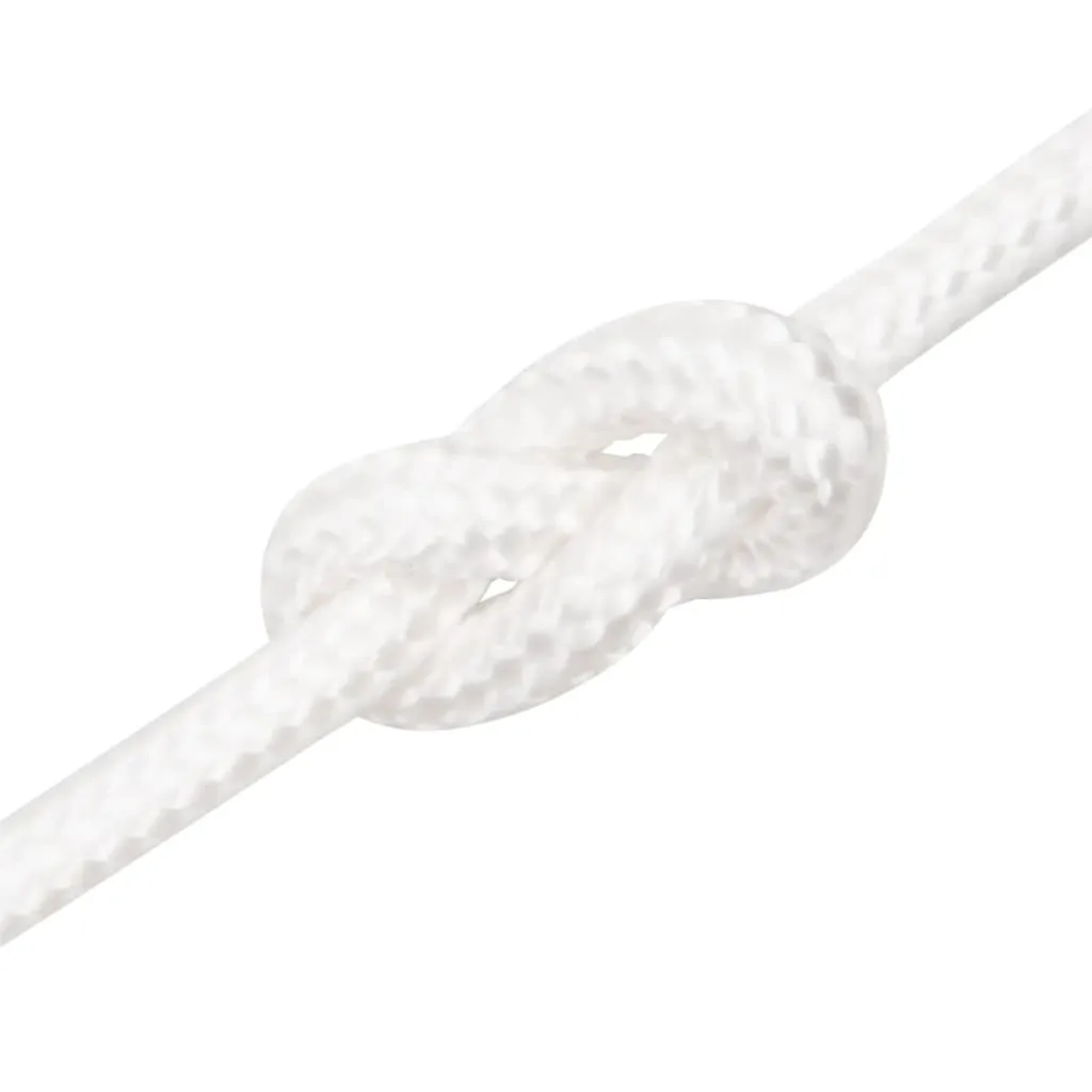 Boat Rope Full White 10 mm 25 m Polypropylene