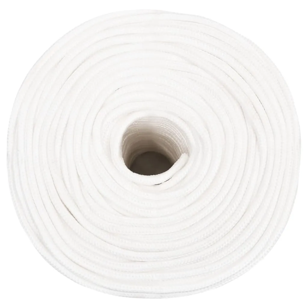 Boat Rope Full White 10 mm 25 m Polypropylene