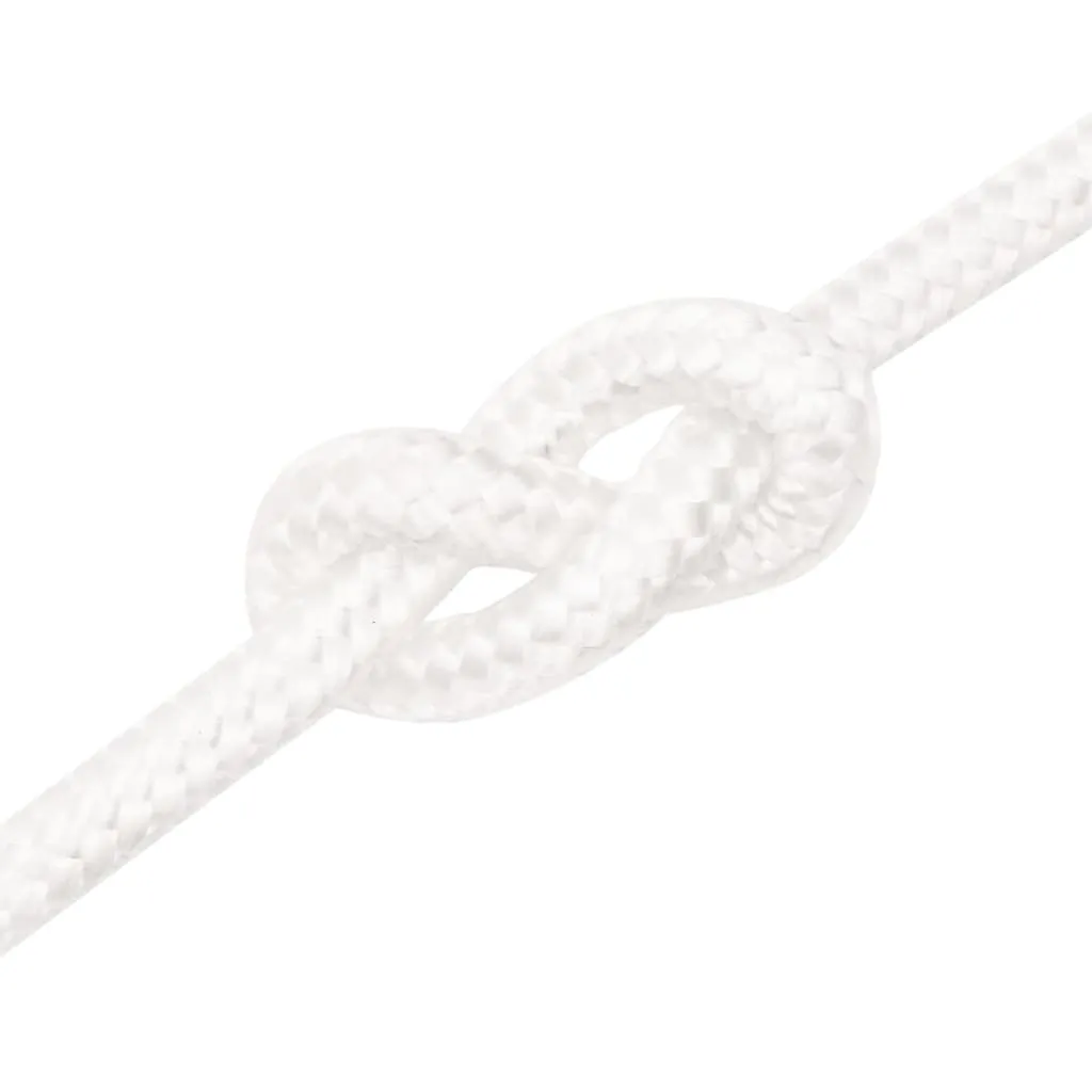 Boat Rope Full White 12 mm 100 m Polypropylene