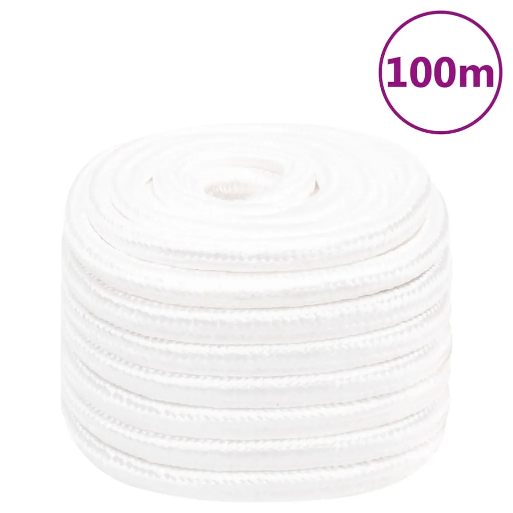 Boat Rope Full White 20 mm 100 m Polypropylene