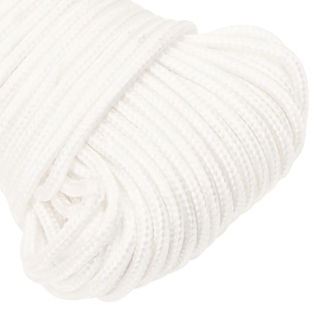 Boat Rope Full White 5 mm 250 m Polypropylene