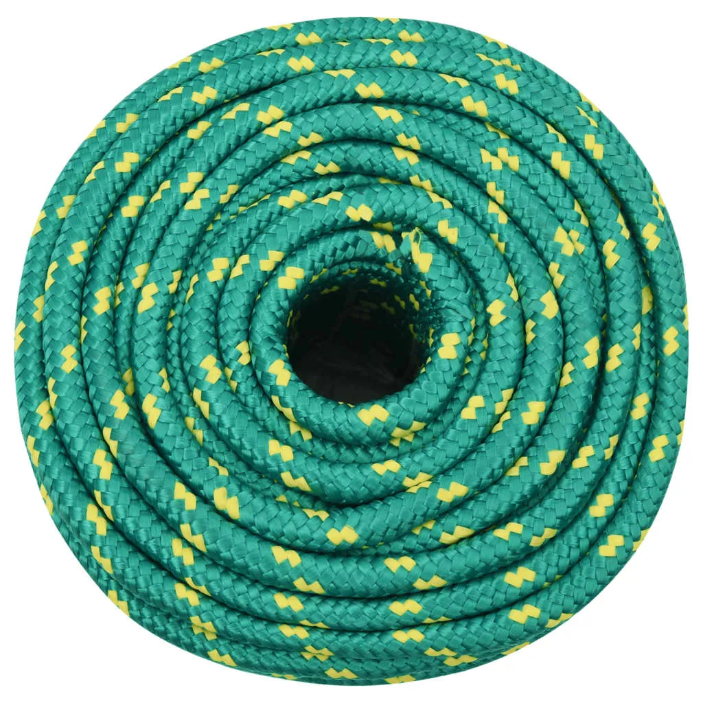 Boat Rope Green 14 mm 250 m Polypropylene