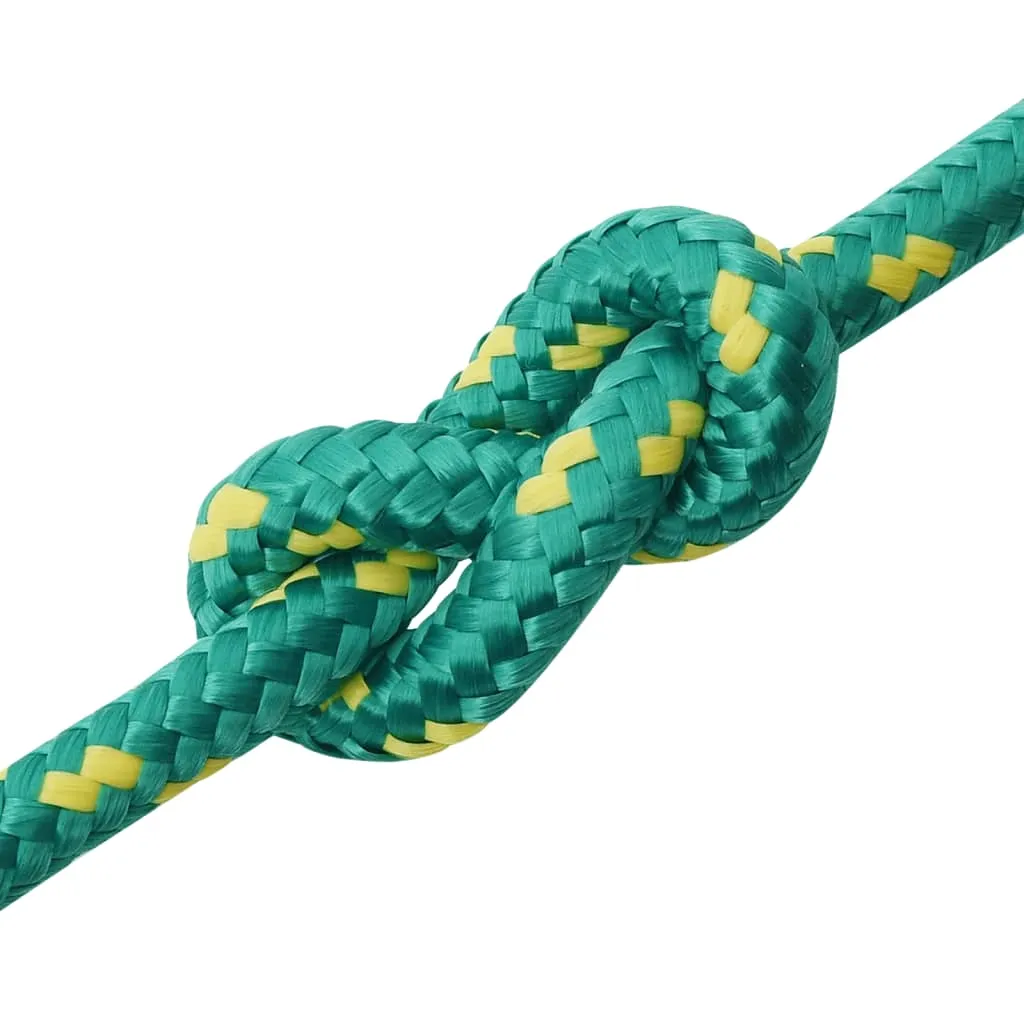 Boat Rope Green 14 mm 250 m Polypropylene