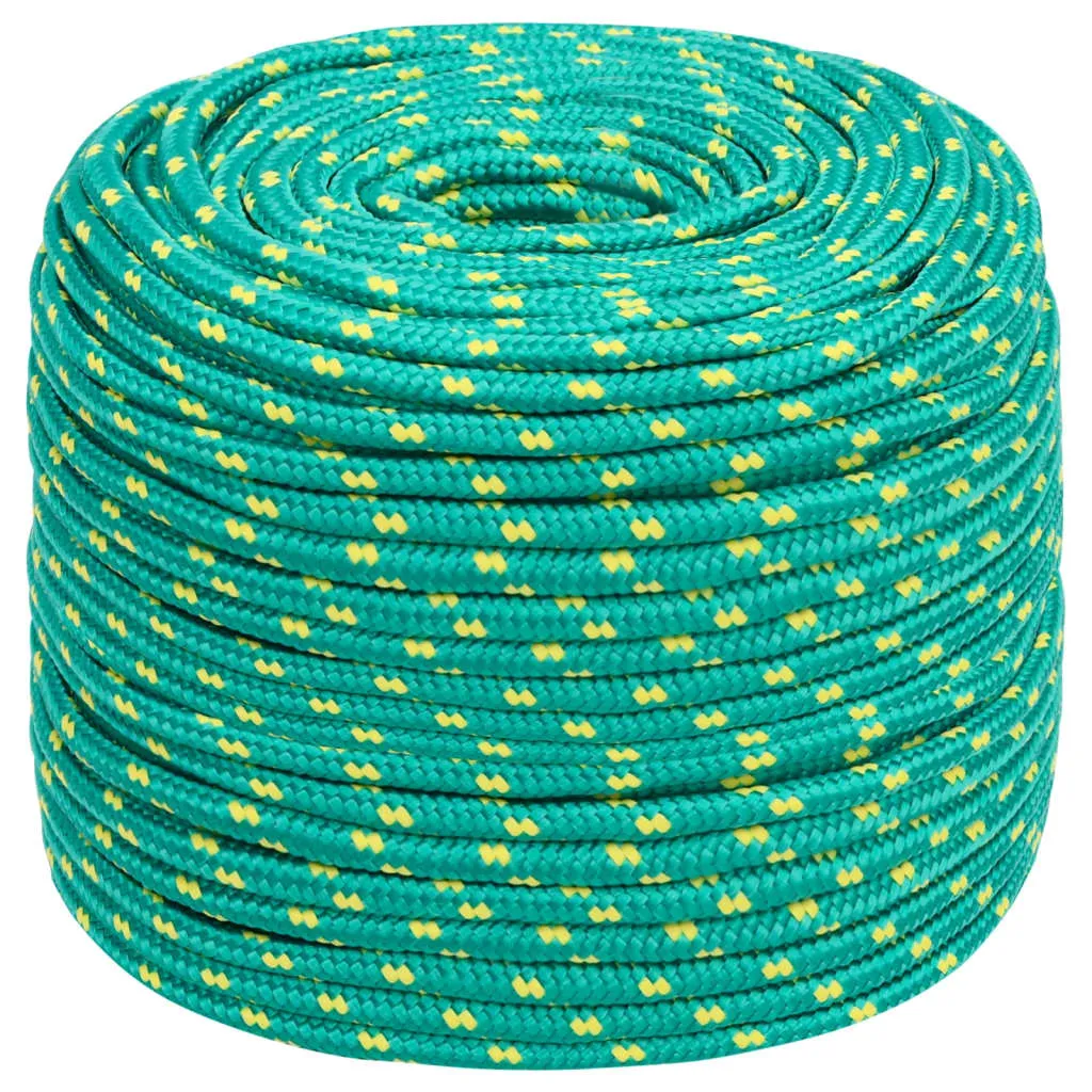 Boat Rope Green 6 mm 50 m Polypropylene