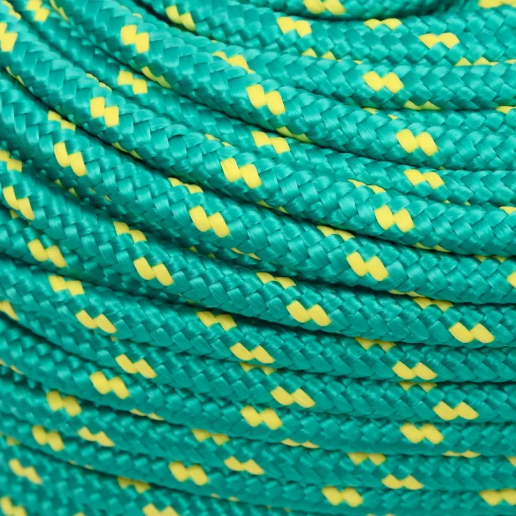 Boat Rope Green 6 mm 50 m Polypropylene