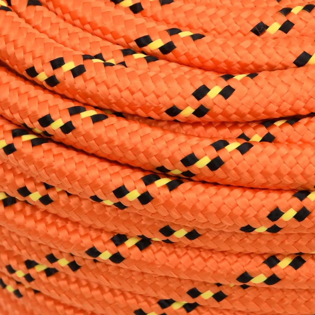 Boat Rope Orange 16 mm 100 m Polypropylene