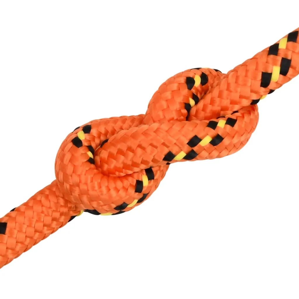 Boat Rope Orange 18 mm 50 m Polypropylene