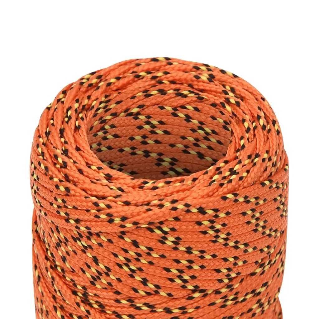 Boat Rope Orange 2 mm 50 m Polypropylene