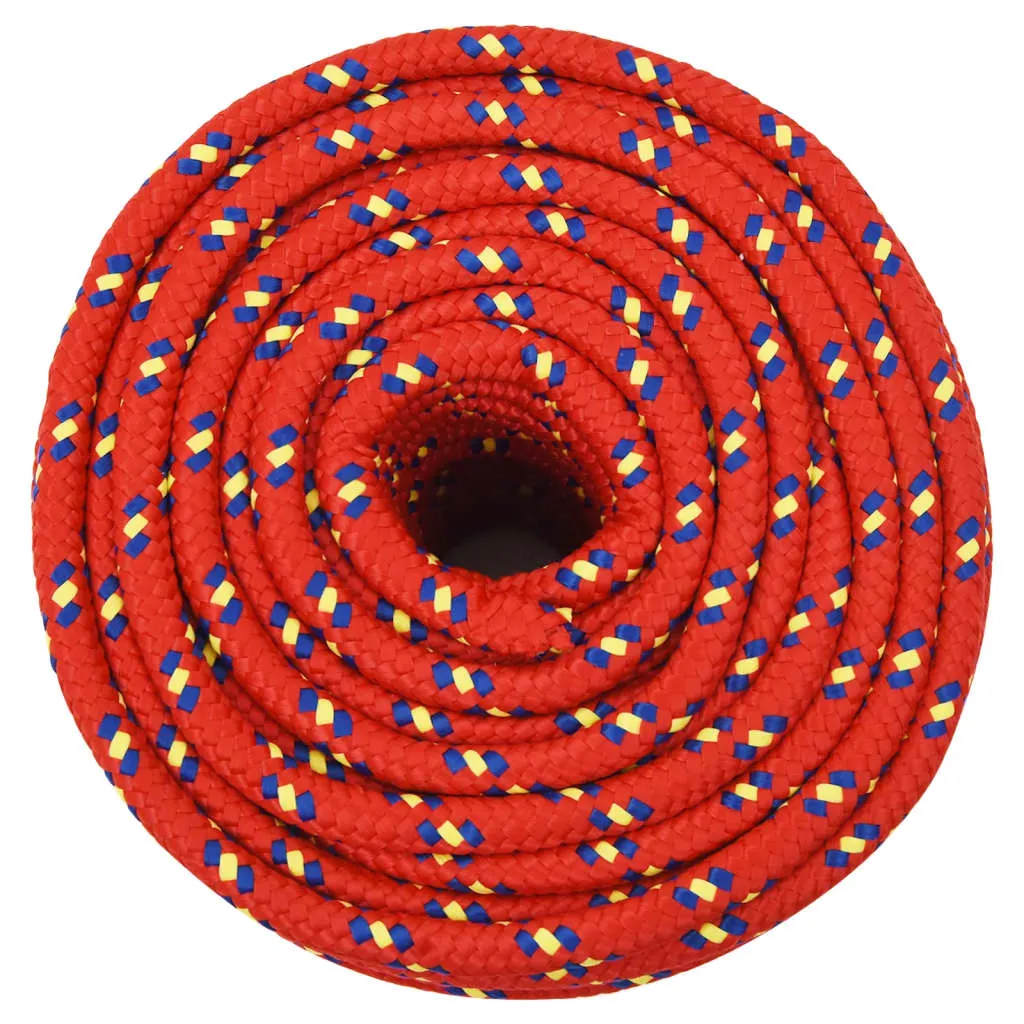 Boat Rope Red 14 mm 100 m Polypropylene