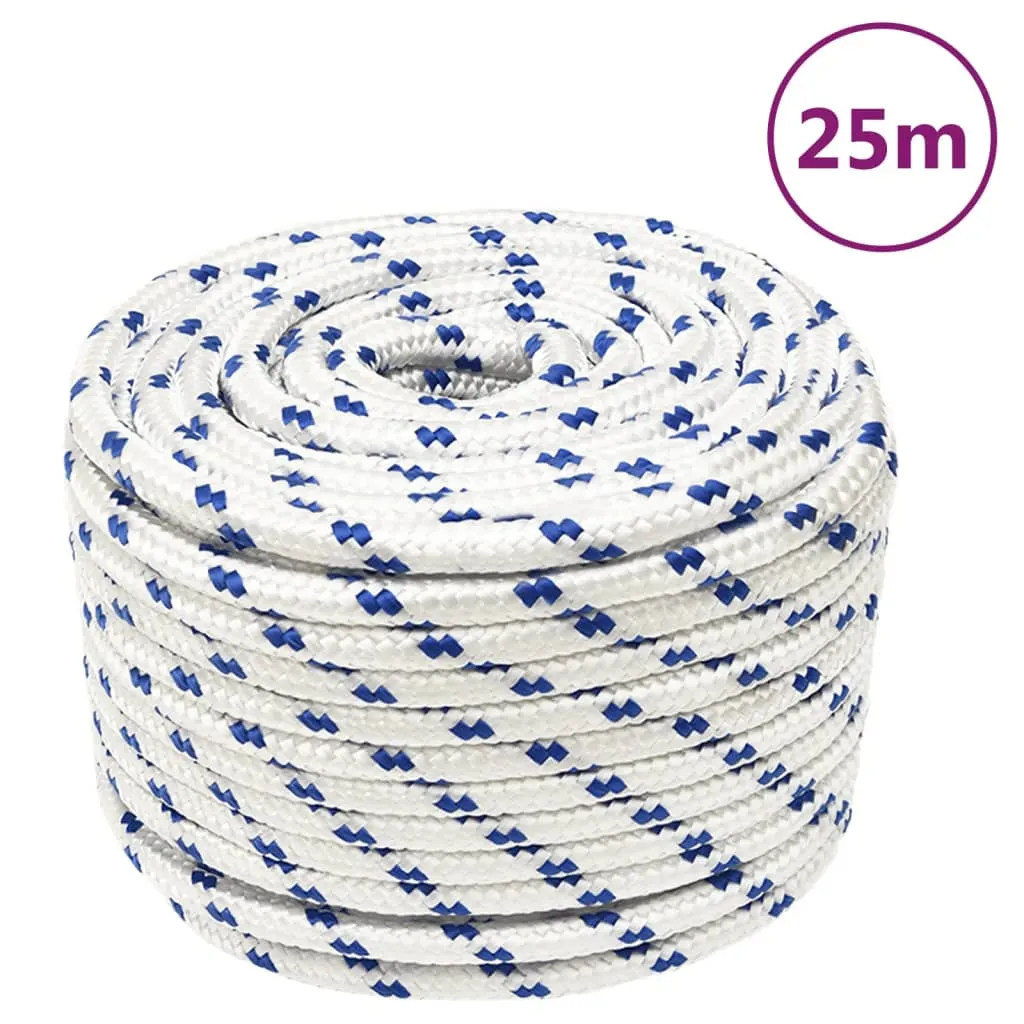 Boat Rope White 12 mm 25 m Polypropylene