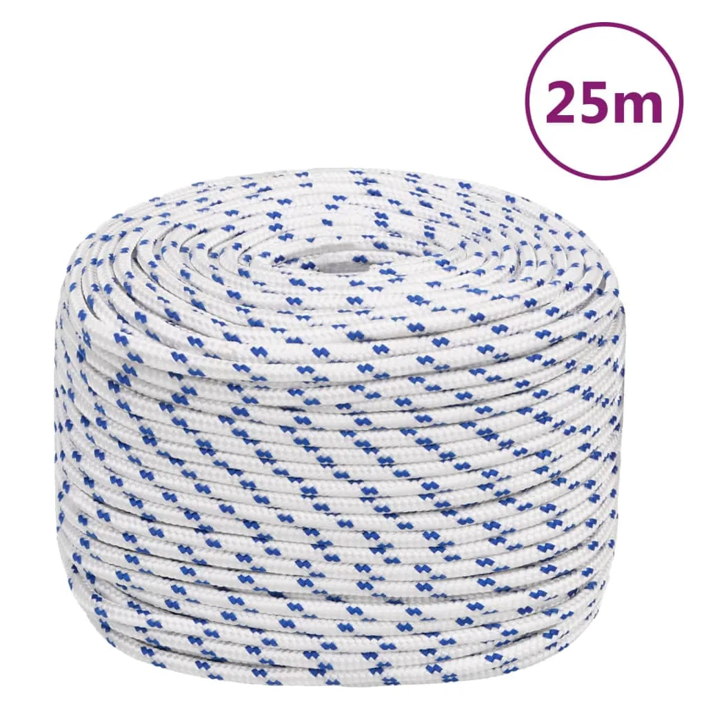 Boat Rope White 8 mm 25 m Polypropylene