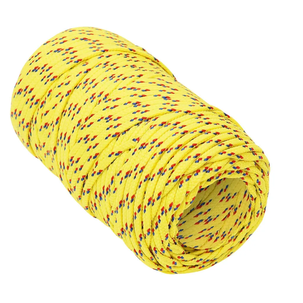 Boat Rope Yellow 2 mm 100 m Polypropylene