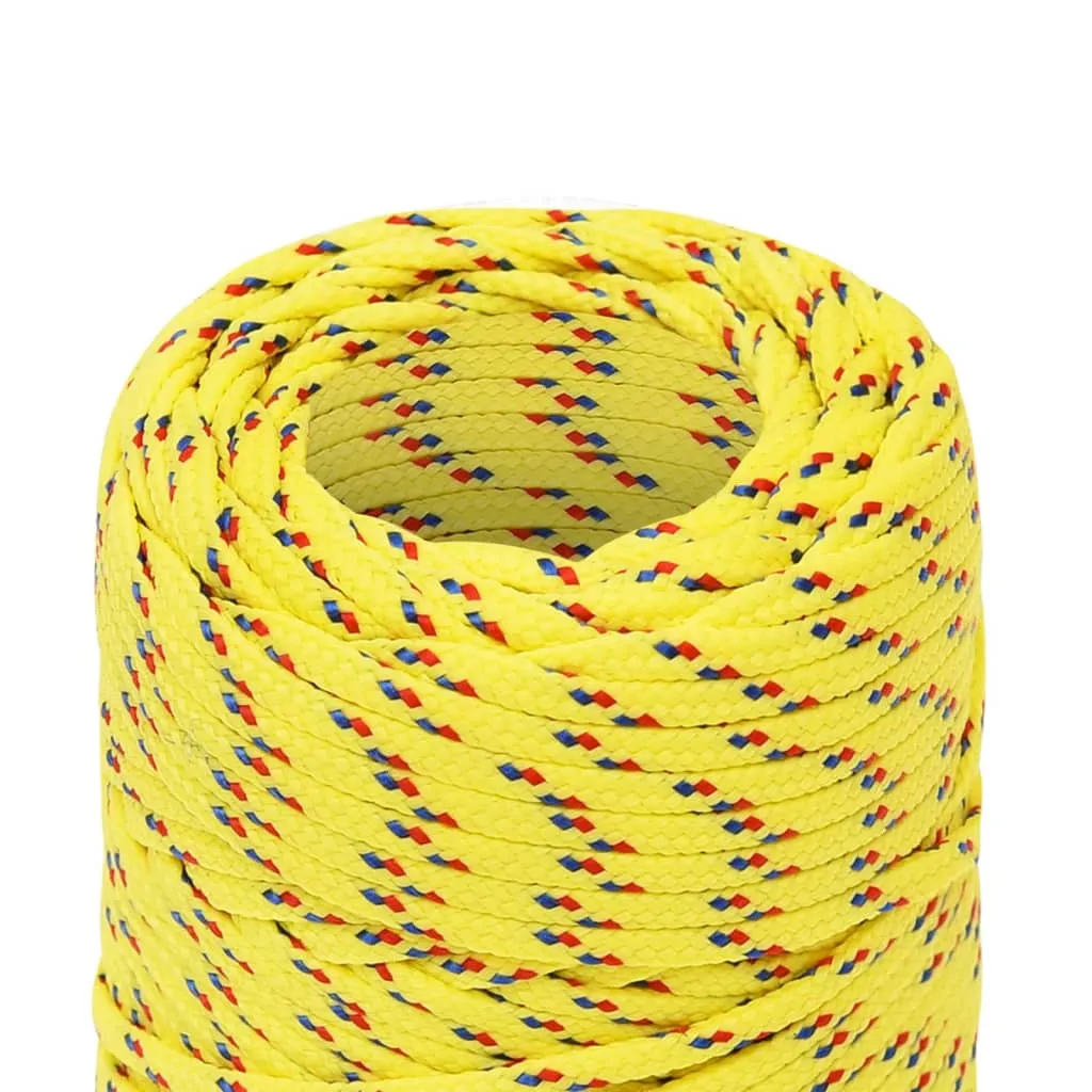 Boat Rope Yellow 2 mm 100 m Polypropylene