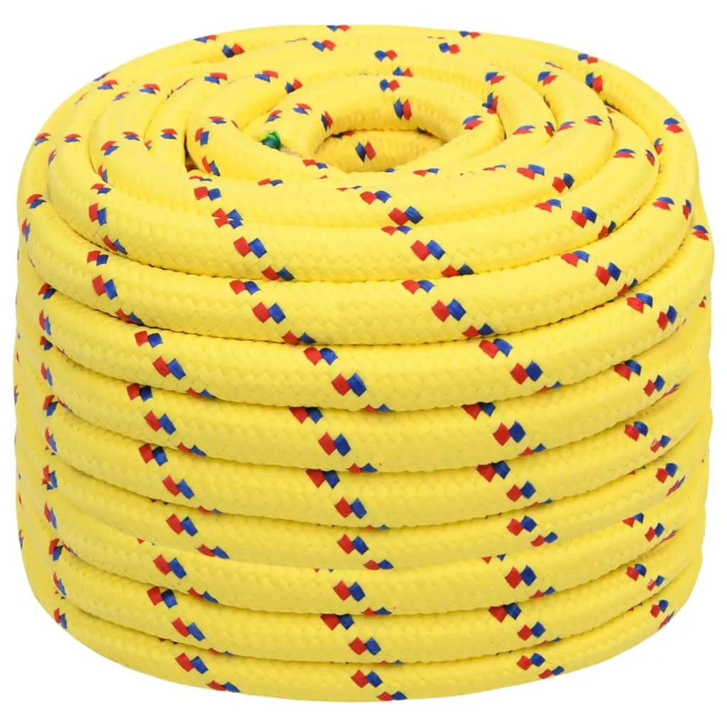 Boat Rope Yellow 20 mm 25 m Polypropylene