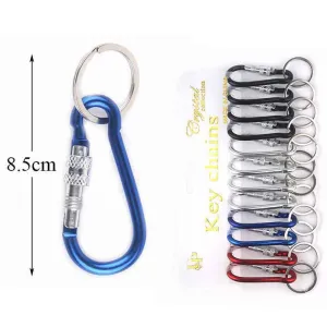 Carabiner Clip Keychain 0642 (12 units)