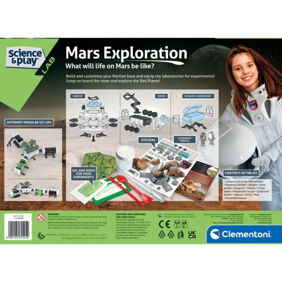 Clementoni Science & Play NASA Mars Exploration Science Kit