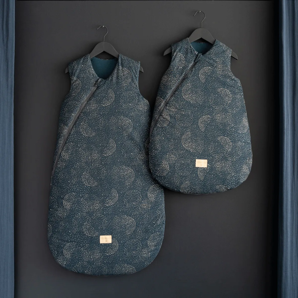 Cocoon midseason sleeping bag • gold bubble night blue