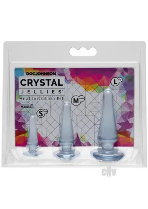 Crystal Jellies Anal Initiation Kit - Clear