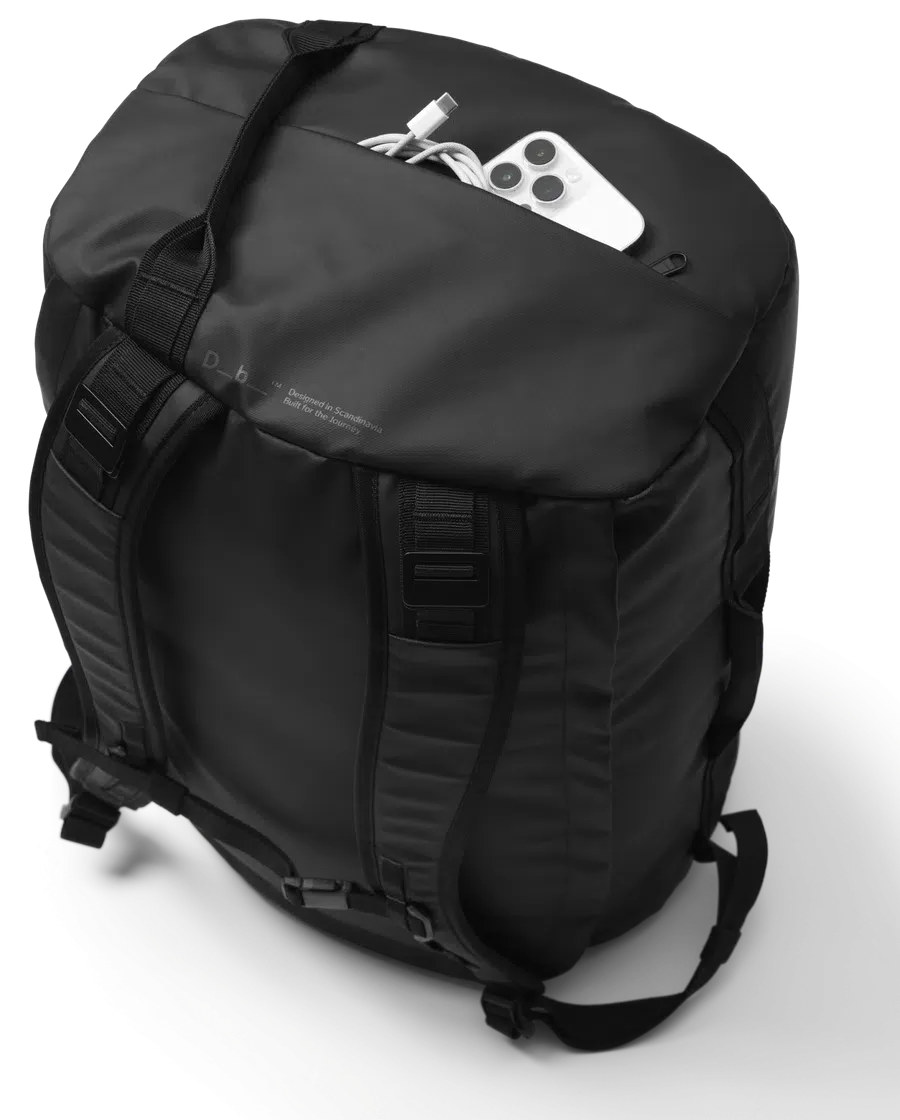 DB Journey Roamer Duffel Backpack 40L - Black Out