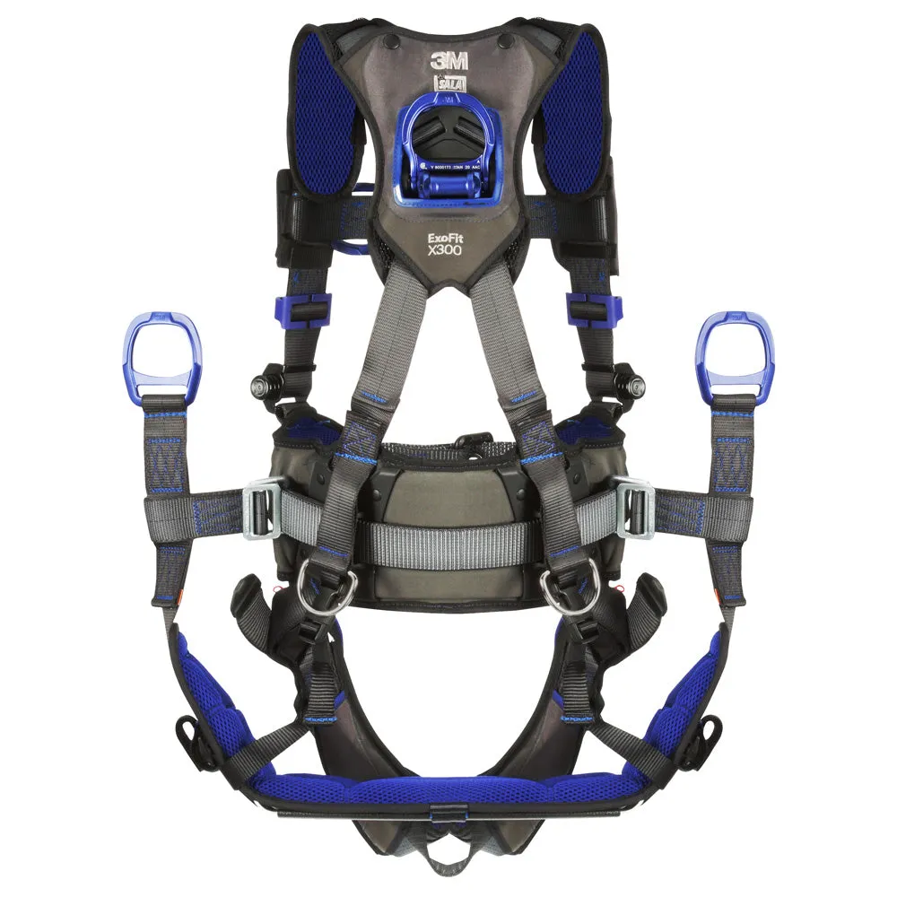 DBI Sala 1113377 X300 Comfort Tower Climbing/Positioning/Suspension Safety Harness, Large