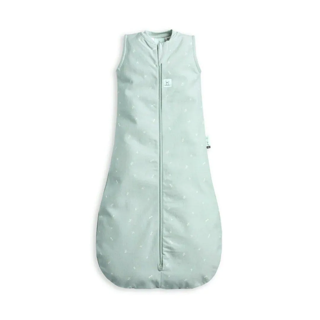 ergoPouch Organic Summer Jersey Sleeping Bag - Sage - 0.2 TOG