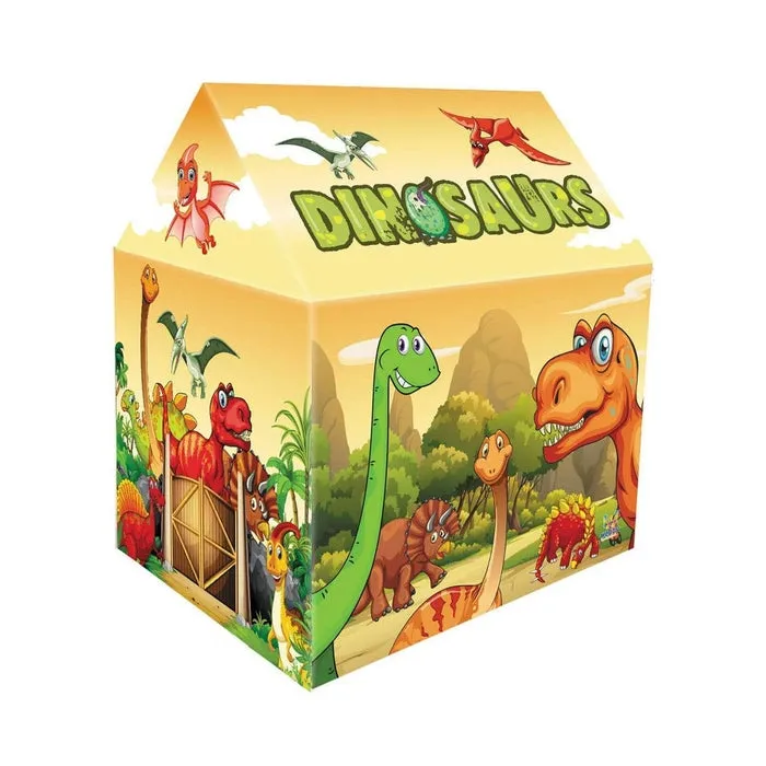 Kids Dinosaur Play Tent House  (Yellow)