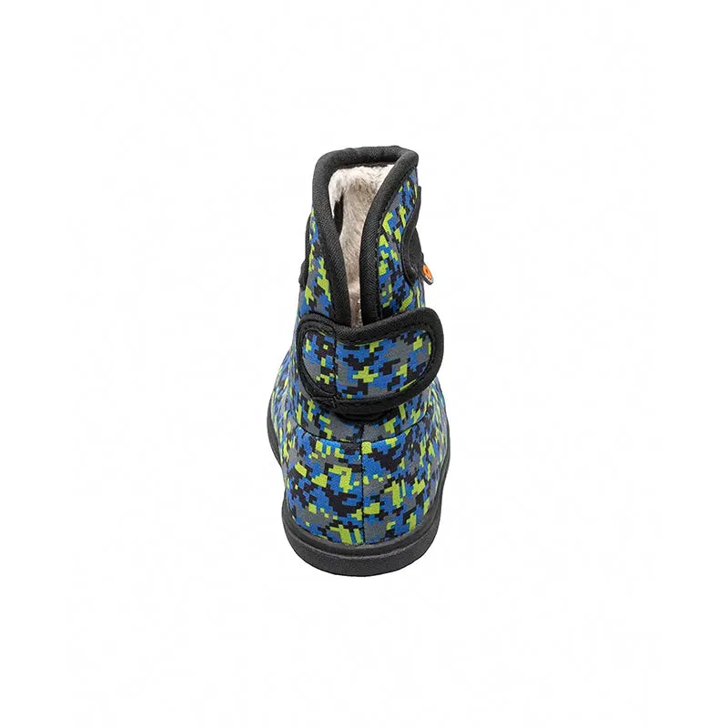 Kid's Toddler Baby Bogs II Black Multi