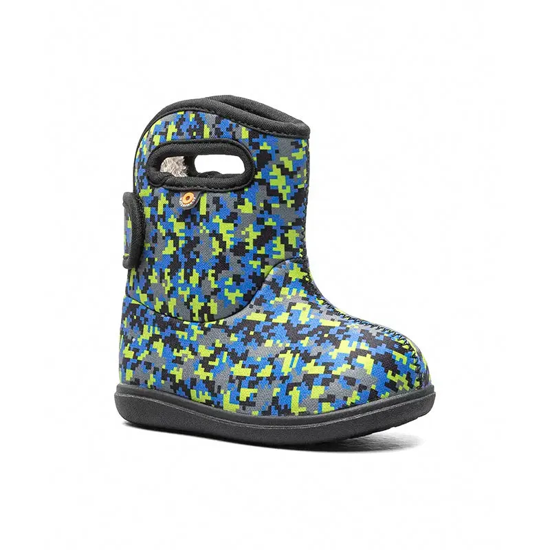 Kid's Toddler Baby Bogs II Black Multi