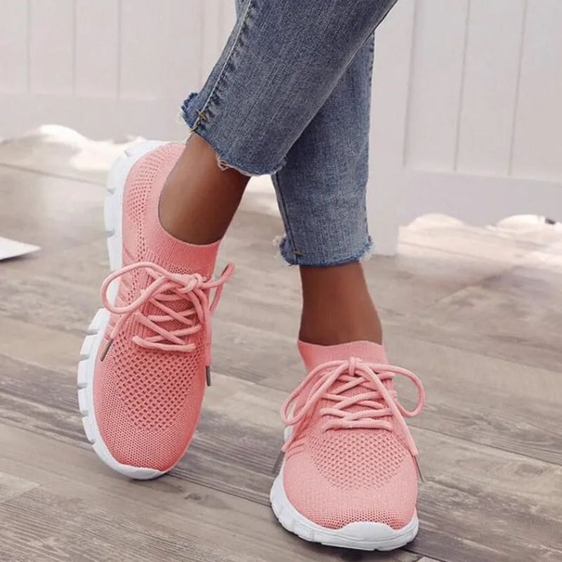 Kim - Orthopedic Woven Knit Shoes