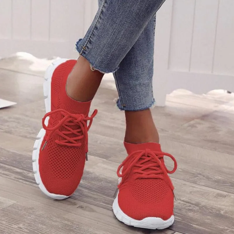 Kim - Orthopedic Woven Knit Shoes