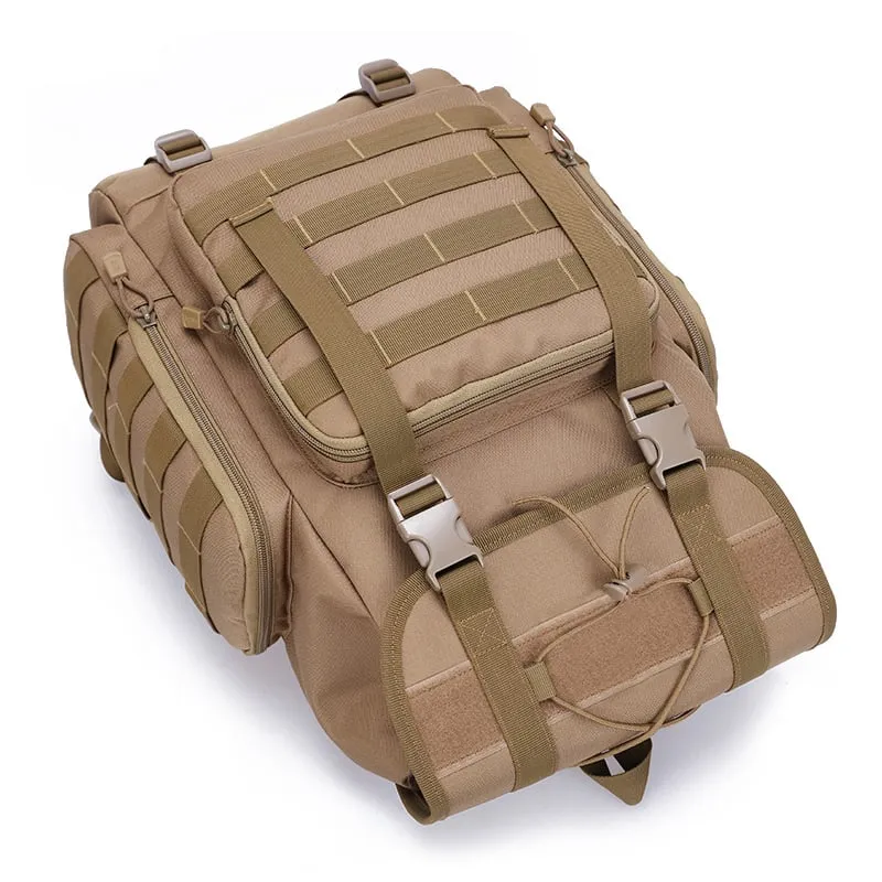 Knox40™ - Military Style Outdoor Large 40L Backpack with MOLLE Webbings Stealth Angel Survival