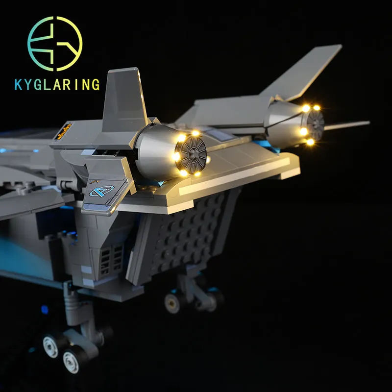 Led Lighting Set for The Avengers Quinjet 76248