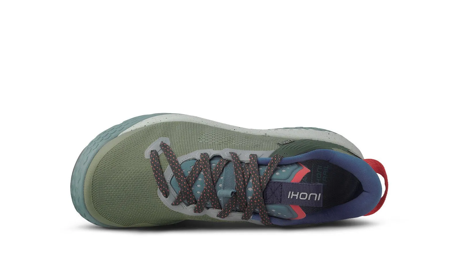 MEN'S IKONI TRAIL 1.0 - OIL GREEN / MINERAL  BLUE