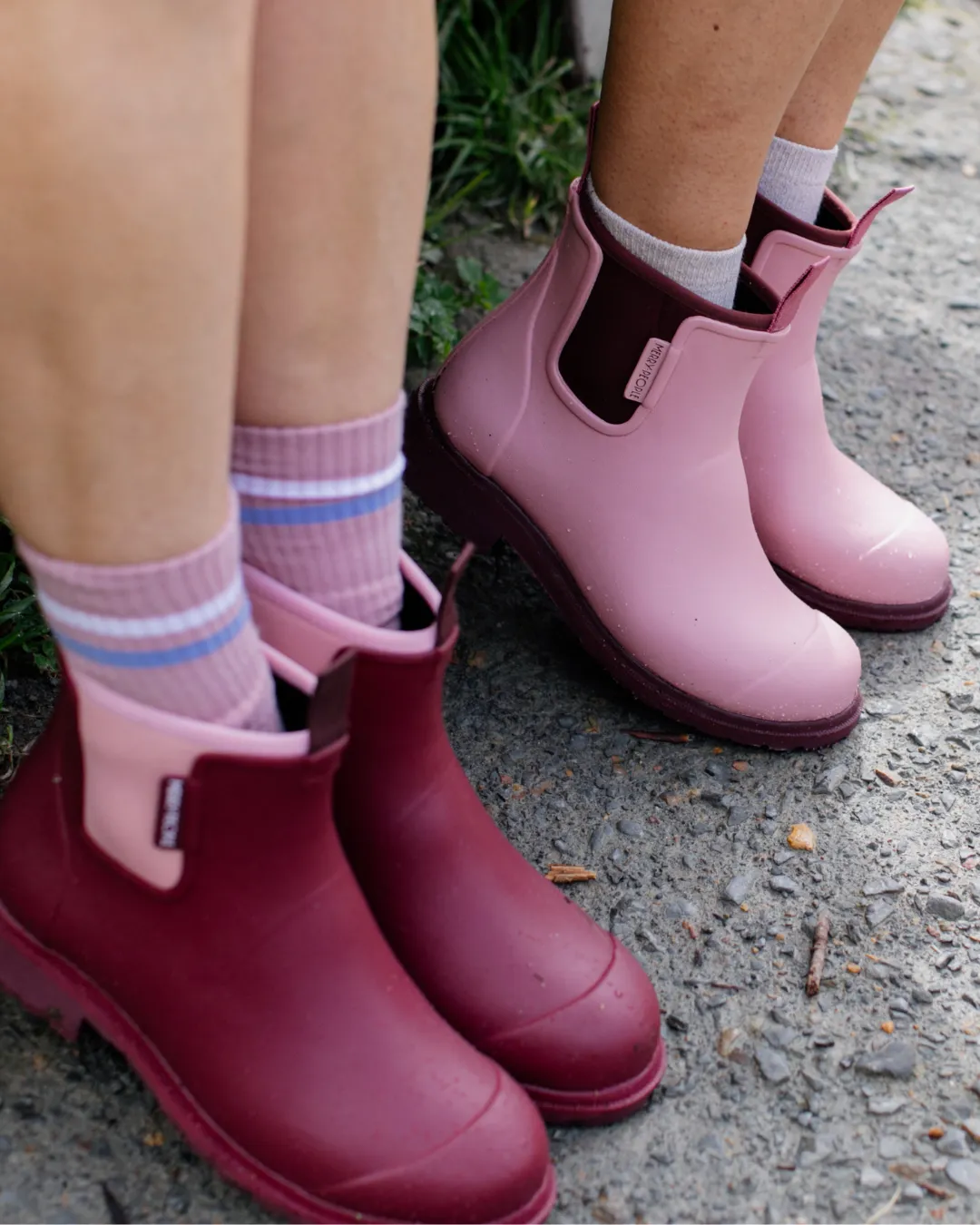 Merry People Bobbi Gumboot - Dusty Pink