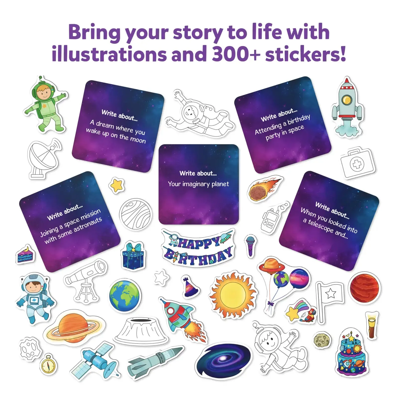 My Storybook Art Kit - Space Explorers (ages 5-10)