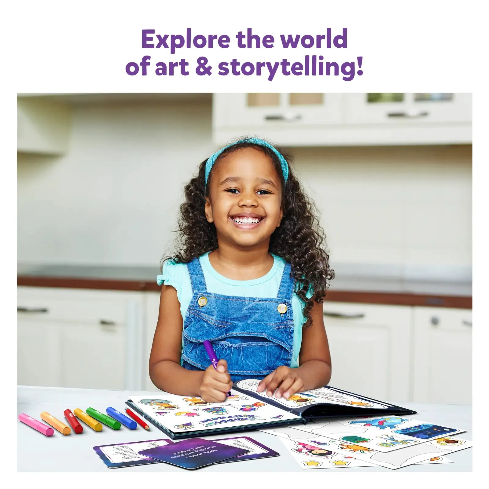 My Storybook Art Kit - Space Explorers (ages 5-10)