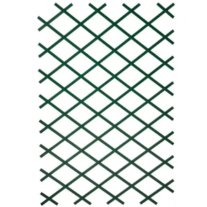 Nature 2 pcs Garden Trellises 100x200 cm PVC Green