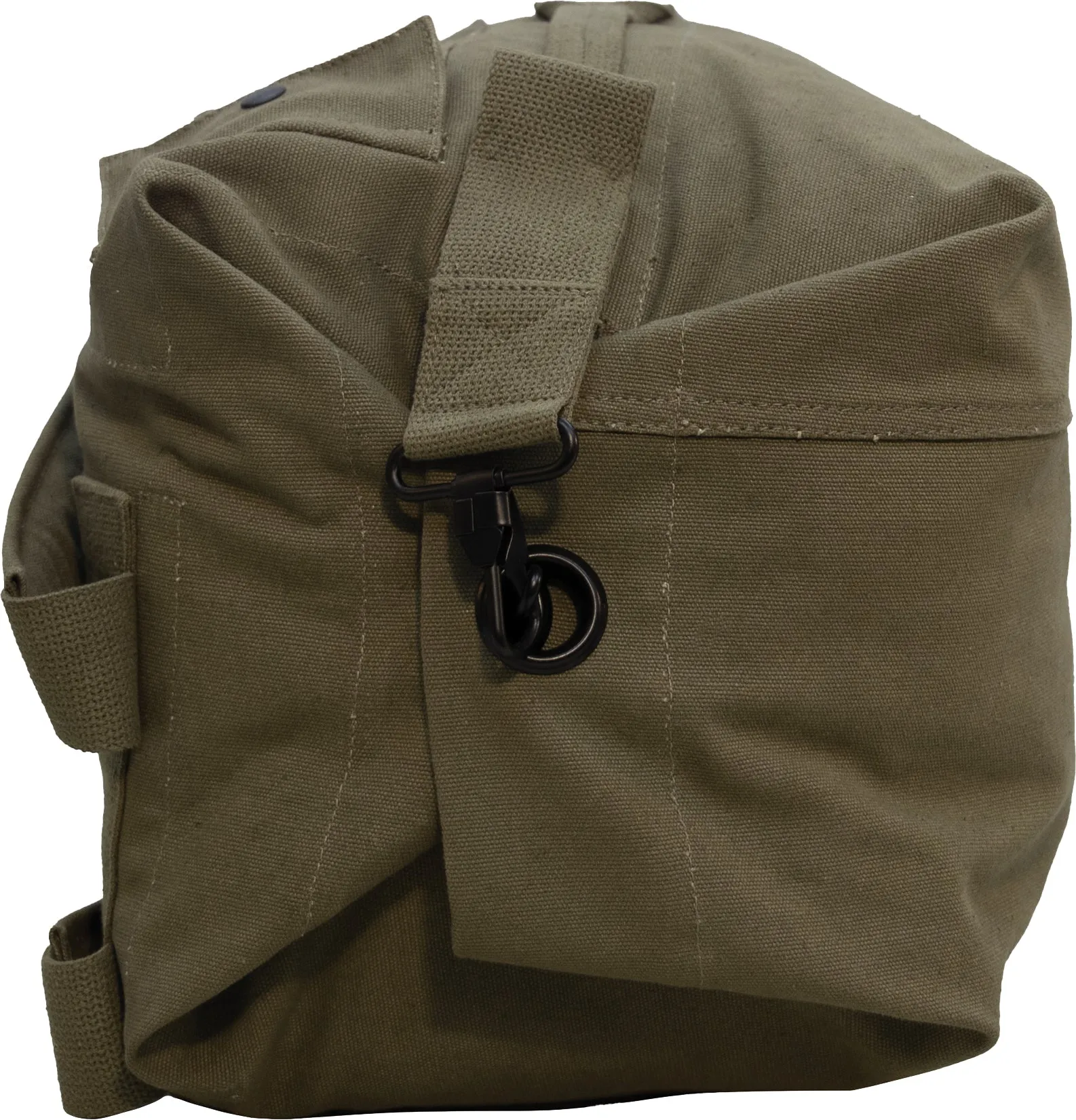 Olive Drab Nomad Canvas Duffle Backpack